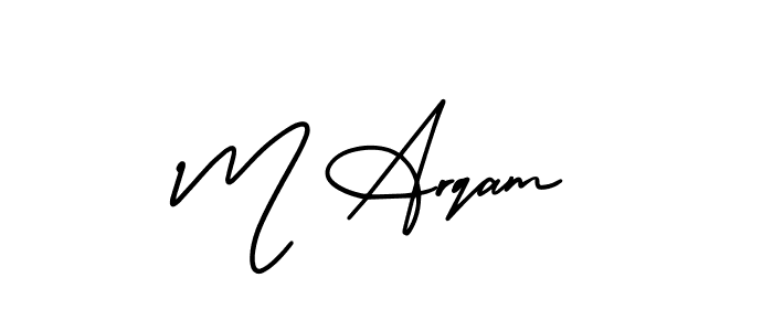 Here are the top 10 professional signature styles for the name M Arqam. These are the best autograph styles you can use for your name. M Arqam signature style 3 images and pictures png