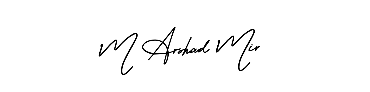 You can use this online signature creator to create a handwritten signature for the name M Arshad Mir. This is the best online autograph maker. M Arshad Mir signature style 3 images and pictures png