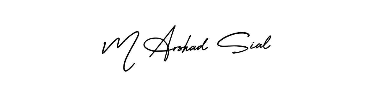 Here are the top 10 professional signature styles for the name M Arshad Sial. These are the best autograph styles you can use for your name. M Arshad Sial signature style 3 images and pictures png