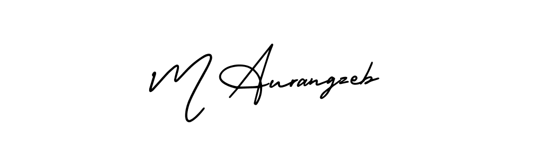 Also You can easily find your signature by using the search form. We will create M Aurangzeb name handwritten signature images for you free of cost using AmerikaSignatureDemo-Regular sign style. M Aurangzeb signature style 3 images and pictures png