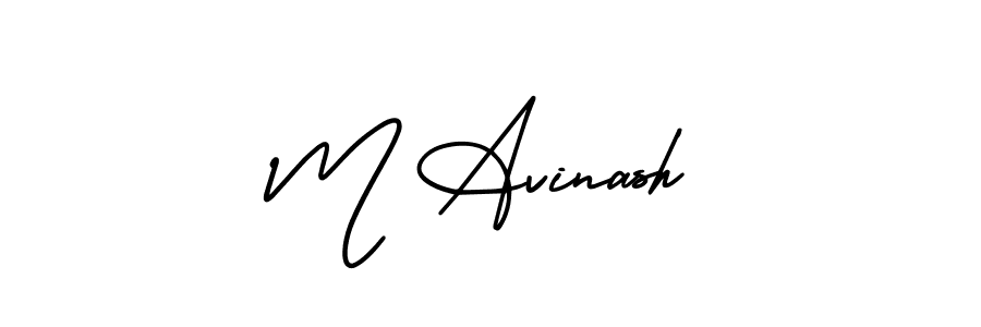 Also You can easily find your signature by using the search form. We will create M Avinash name handwritten signature images for you free of cost using AmerikaSignatureDemo-Regular sign style. M Avinash signature style 3 images and pictures png