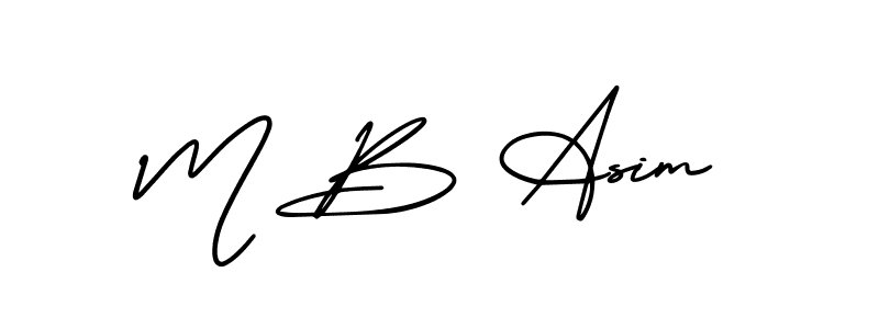 Make a short M B Asim signature style. Manage your documents anywhere anytime using AmerikaSignatureDemo-Regular. Create and add eSignatures, submit forms, share and send files easily. M B Asim signature style 3 images and pictures png
