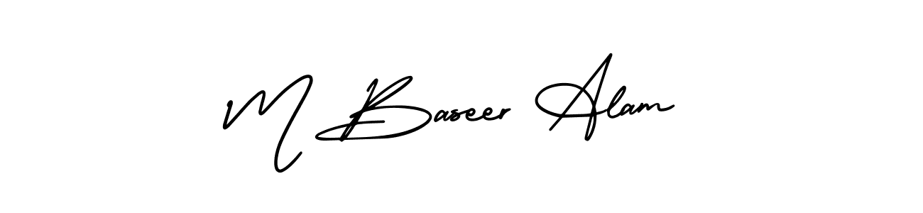 Best and Professional Signature Style for M Baseer Alam. AmerikaSignatureDemo-Regular Best Signature Style Collection. M Baseer Alam signature style 3 images and pictures png