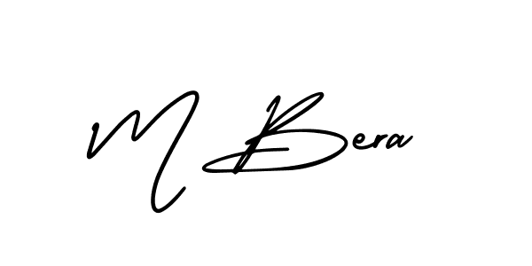 Also You can easily find your signature by using the search form. We will create M Bera name handwritten signature images for you free of cost using AmerikaSignatureDemo-Regular sign style. M Bera signature style 3 images and pictures png