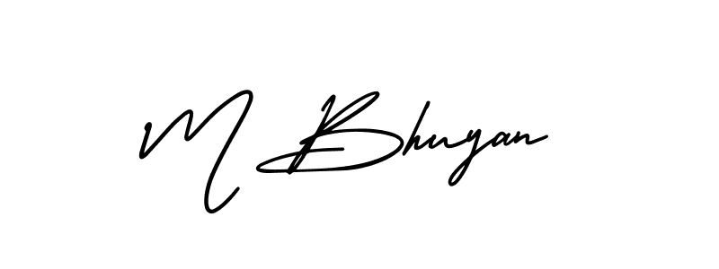 Check out images of Autograph of M Bhuyan name. Actor M Bhuyan Signature Style. AmerikaSignatureDemo-Regular is a professional sign style online. M Bhuyan signature style 3 images and pictures png