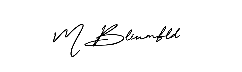 This is the best signature style for the M Bliumfld name. Also you like these signature font (AmerikaSignatureDemo-Regular). Mix name signature. M Bliumfld signature style 3 images and pictures png