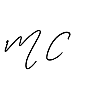Also we have M C name is the best signature style. Create professional handwritten signature collection using AmerikaSignatureDemo-Regular autograph style. M C signature style 3 images and pictures png