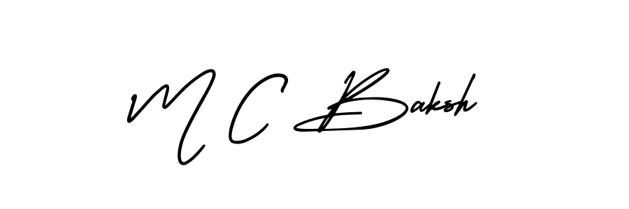 Once you've used our free online signature maker to create your best signature AmerikaSignatureDemo-Regular style, it's time to enjoy all of the benefits that M C Baksh name signing documents. M C Baksh signature style 3 images and pictures png