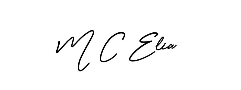 Here are the top 10 professional signature styles for the name M C Elia. These are the best autograph styles you can use for your name. M C Elia signature style 3 images and pictures png