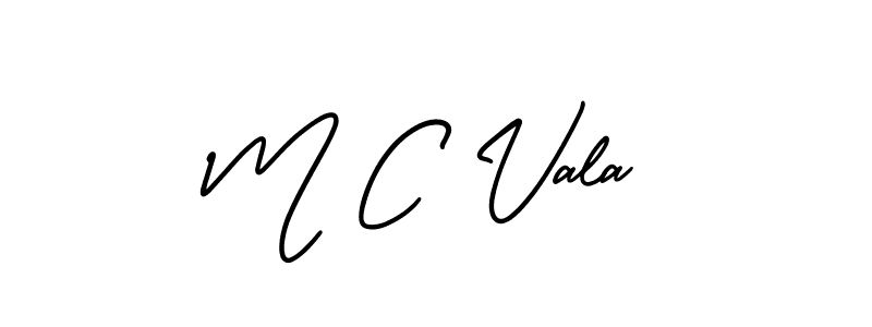 Best and Professional Signature Style for M C Vala. AmerikaSignatureDemo-Regular Best Signature Style Collection. M C Vala signature style 3 images and pictures png