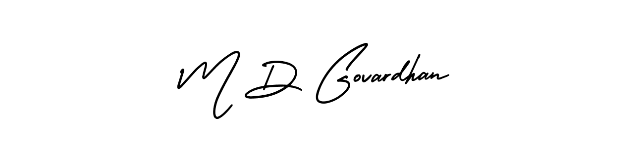 You can use this online signature creator to create a handwritten signature for the name M D Govardhan. This is the best online autograph maker. M D Govardhan signature style 3 images and pictures png