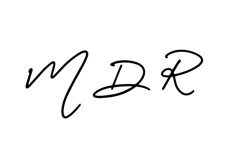 Make a beautiful signature design for name M D R. Use this online signature maker to create a handwritten signature for free. M D R signature style 3 images and pictures png