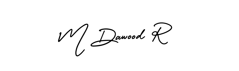 You can use this online signature creator to create a handwritten signature for the name M Dawood R. This is the best online autograph maker. M Dawood R signature style 3 images and pictures png