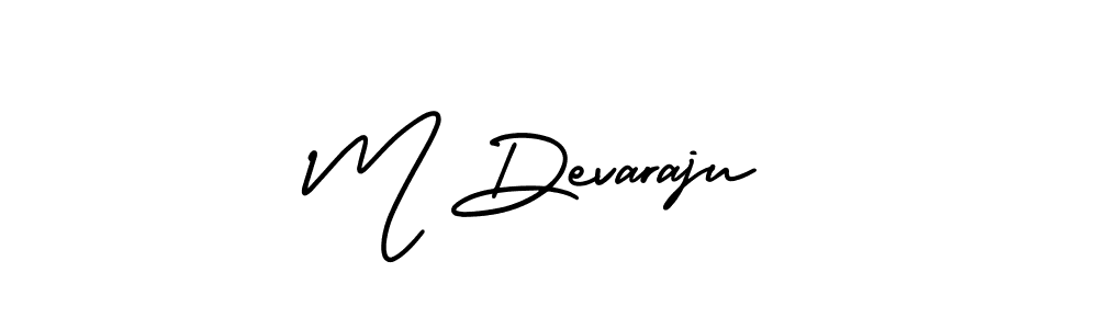 Make a beautiful signature design for name M Devaraju. Use this online signature maker to create a handwritten signature for free. M Devaraju signature style 3 images and pictures png