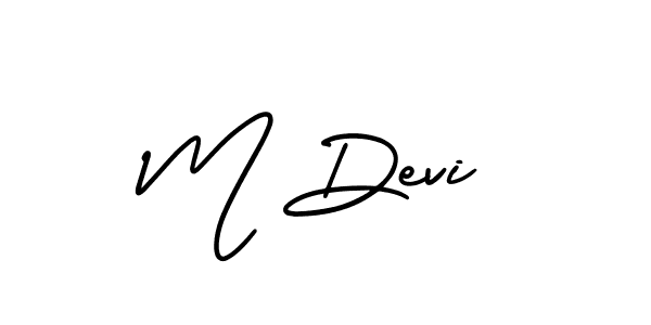 You can use this online signature creator to create a handwritten signature for the name M Devi. This is the best online autograph maker. M Devi signature style 3 images and pictures png