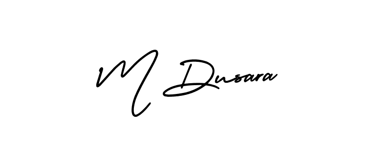 You can use this online signature creator to create a handwritten signature for the name M Dusara. This is the best online autograph maker. M Dusara signature style 3 images and pictures png