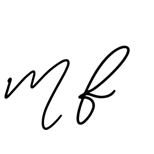 AmerikaSignatureDemo-Regular is a professional signature style that is perfect for those who want to add a touch of class to their signature. It is also a great choice for those who want to make their signature more unique. Get M F name to fancy signature for free. M F signature style 3 images and pictures png