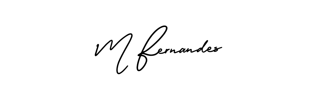 Check out images of Autograph of M Fernandes name. Actor M Fernandes Signature Style. AmerikaSignatureDemo-Regular is a professional sign style online. M Fernandes signature style 3 images and pictures png