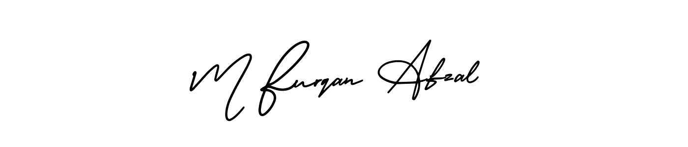 It looks lik you need a new signature style for name M Furqan Afzal. Design unique handwritten (AmerikaSignatureDemo-Regular) signature with our free signature maker in just a few clicks. M Furqan Afzal signature style 3 images and pictures png