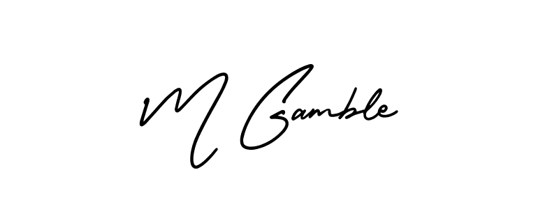 You can use this online signature creator to create a handwritten signature for the name M Gamble. This is the best online autograph maker. M Gamble signature style 3 images and pictures png