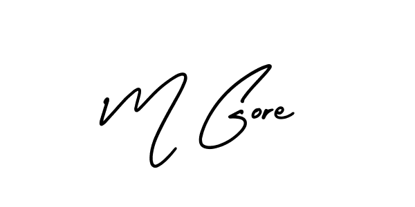 You can use this online signature creator to create a handwritten signature for the name M Gore. This is the best online autograph maker. M Gore signature style 3 images and pictures png