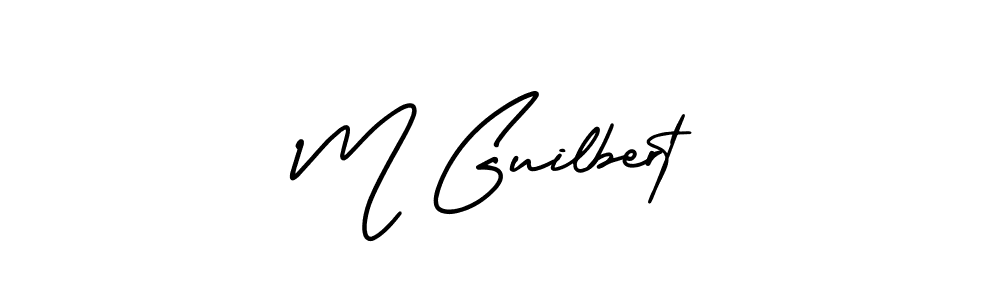 How to Draw M Guilbert signature style? AmerikaSignatureDemo-Regular is a latest design signature styles for name M Guilbert. M Guilbert signature style 3 images and pictures png