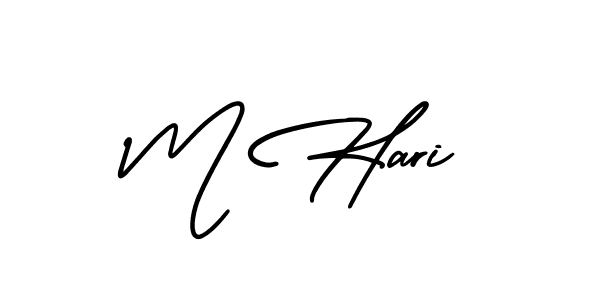 Best and Professional Signature Style for M Hari. AmerikaSignatureDemo-Regular Best Signature Style Collection. M Hari signature style 3 images and pictures png