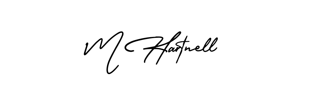 Best and Professional Signature Style for M Hartnell. AmerikaSignatureDemo-Regular Best Signature Style Collection. M Hartnell signature style 3 images and pictures png