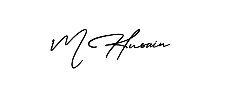 Make a short M Husain signature style. Manage your documents anywhere anytime using AmerikaSignatureDemo-Regular. Create and add eSignatures, submit forms, share and send files easily. M Husain signature style 3 images and pictures png