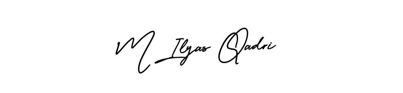 Similarly AmerikaSignatureDemo-Regular is the best handwritten signature design. Signature creator online .You can use it as an online autograph creator for name M Ilyas Qadri. M Ilyas Qadri signature style 3 images and pictures png