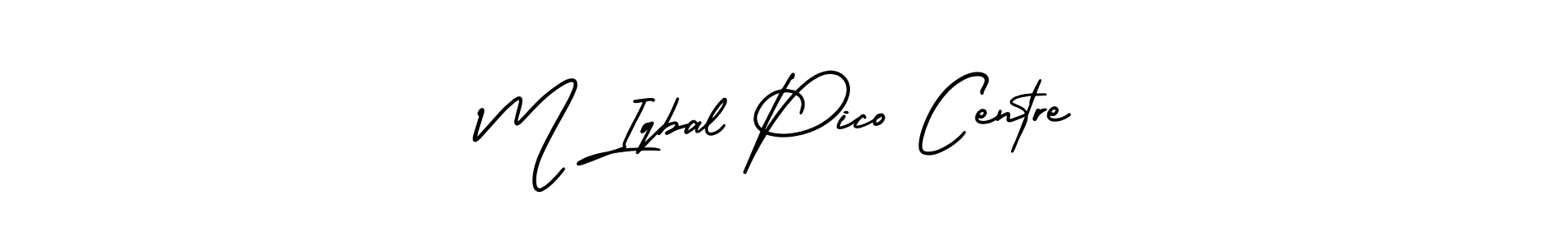 Best and Professional Signature Style for M Iqbal Pico Centre. AmerikaSignatureDemo-Regular Best Signature Style Collection. M Iqbal Pico Centre signature style 3 images and pictures png