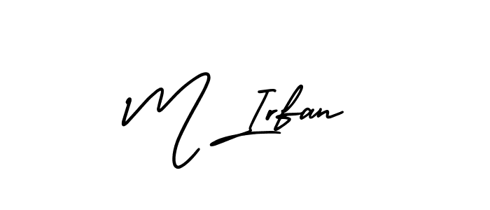 Best and Professional Signature Style for M Irfan. AmerikaSignatureDemo-Regular Best Signature Style Collection. M Irfan signature style 3 images and pictures png