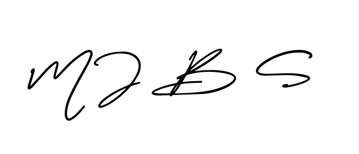 Once you've used our free online signature maker to create your best signature AmerikaSignatureDemo-Regular style, it's time to enjoy all of the benefits that M J B S name signing documents. M J B S signature style 3 images and pictures png