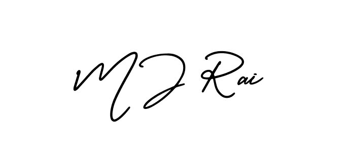 Check out images of Autograph of M J Rai name. Actor M J Rai Signature Style. AmerikaSignatureDemo-Regular is a professional sign style online. M J Rai signature style 3 images and pictures png