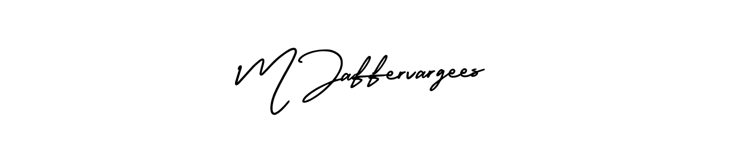 AmerikaSignatureDemo-Regular is a professional signature style that is perfect for those who want to add a touch of class to their signature. It is also a great choice for those who want to make their signature more unique. Get M Jaffervargees name to fancy signature for free. M Jaffervargees signature style 3 images and pictures png