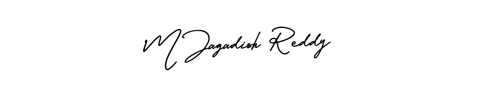 Make a short M Jagadish Reddy signature style. Manage your documents anywhere anytime using AmerikaSignatureDemo-Regular. Create and add eSignatures, submit forms, share and send files easily. M Jagadish Reddy signature style 3 images and pictures png
