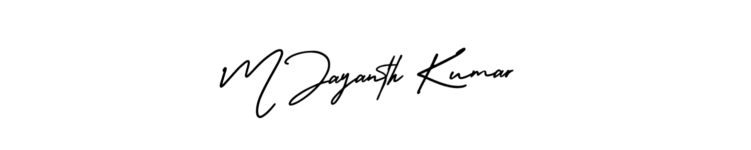 You can use this online signature creator to create a handwritten signature for the name M Jayanth Kumar. This is the best online autograph maker. M Jayanth Kumar signature style 3 images and pictures png