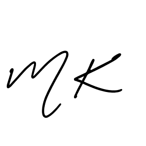 This is the best signature style for the M K name. Also you like these signature font (AmerikaSignatureDemo-Regular). Mix name signature. M K signature style 3 images and pictures png