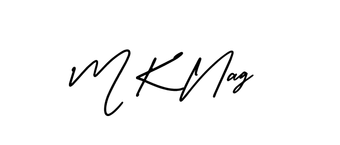 Similarly AmerikaSignatureDemo-Regular is the best handwritten signature design. Signature creator online .You can use it as an online autograph creator for name M K Nag. M K Nag signature style 3 images and pictures png