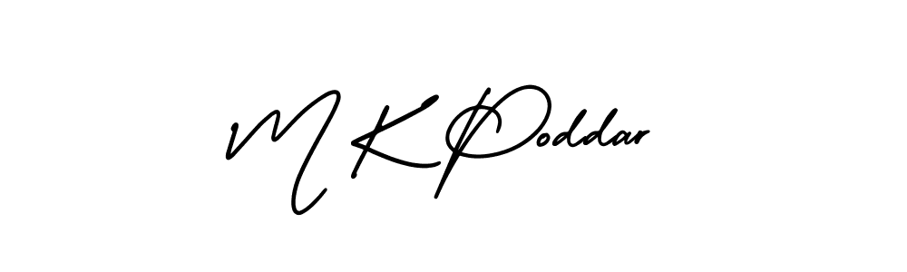 It looks lik you need a new signature style for name M K Poddar. Design unique handwritten (AmerikaSignatureDemo-Regular) signature with our free signature maker in just a few clicks. M K Poddar signature style 3 images and pictures png