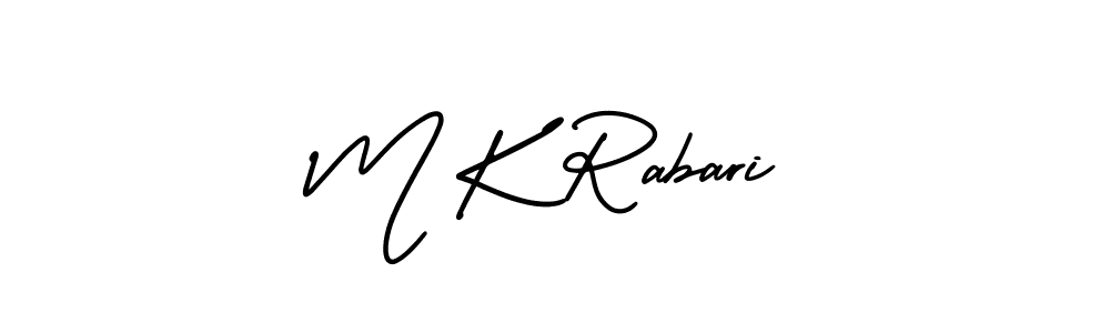 Best and Professional Signature Style for M K Rabari. AmerikaSignatureDemo-Regular Best Signature Style Collection. M K Rabari signature style 3 images and pictures png