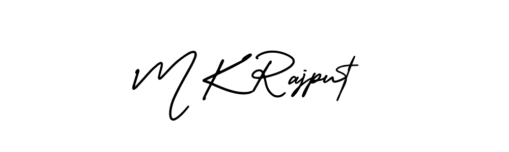 Similarly AmerikaSignatureDemo-Regular is the best handwritten signature design. Signature creator online .You can use it as an online autograph creator for name M K Rajput. M K Rajput signature style 3 images and pictures png