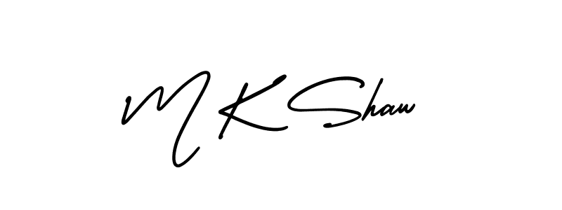 Check out images of Autograph of M K Shaw name. Actor M K Shaw Signature Style. AmerikaSignatureDemo-Regular is a professional sign style online. M K Shaw signature style 3 images and pictures png