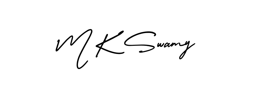 This is the best signature style for the M K Swamy name. Also you like these signature font (AmerikaSignatureDemo-Regular). Mix name signature. M K Swamy signature style 3 images and pictures png