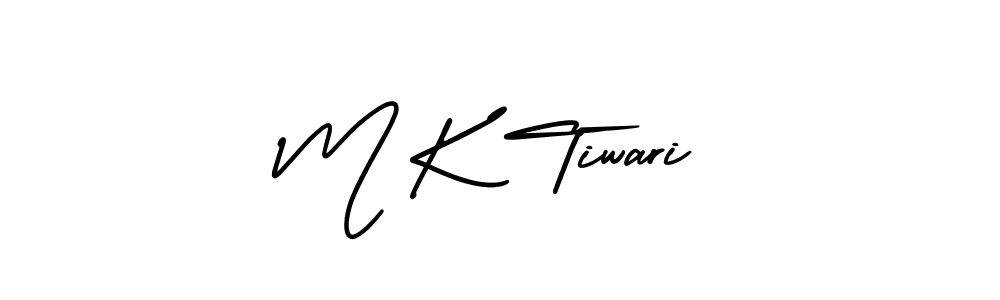 This is the best signature style for the M K Tiwari name. Also you like these signature font (AmerikaSignatureDemo-Regular). Mix name signature. M K Tiwari signature style 3 images and pictures png