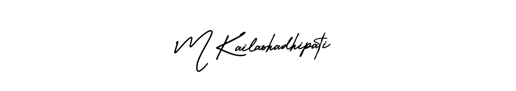 See photos of M Kailashadhipati official signature by Spectra . Check more albums & portfolios. Read reviews & check more about AmerikaSignatureDemo-Regular font. M Kailashadhipati signature style 3 images and pictures png