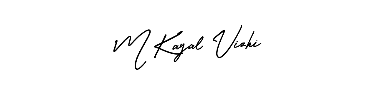Also we have M Kayal Vizhi name is the best signature style. Create professional handwritten signature collection using AmerikaSignatureDemo-Regular autograph style. M Kayal Vizhi signature style 3 images and pictures png