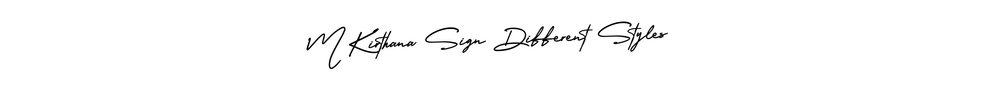 Check out images of Autograph of M Kirthana Sign Different Styles name. Actor M Kirthana Sign Different Styles Signature Style. AmerikaSignatureDemo-Regular is a professional sign style online. M Kirthana Sign Different Styles signature style 3 images and pictures png