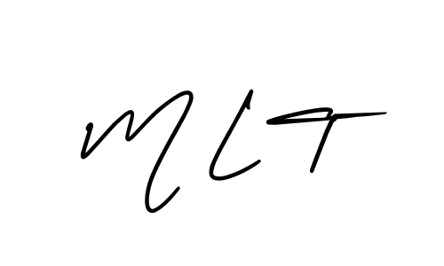 if you are searching for the best signature style for your name M L T. so please give up your signature search. here we have designed multiple signature styles  using AmerikaSignatureDemo-Regular. M L T signature style 3 images and pictures png