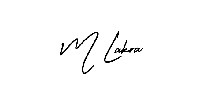 Here are the top 10 professional signature styles for the name M Lakra. These are the best autograph styles you can use for your name. M Lakra signature style 3 images and pictures png